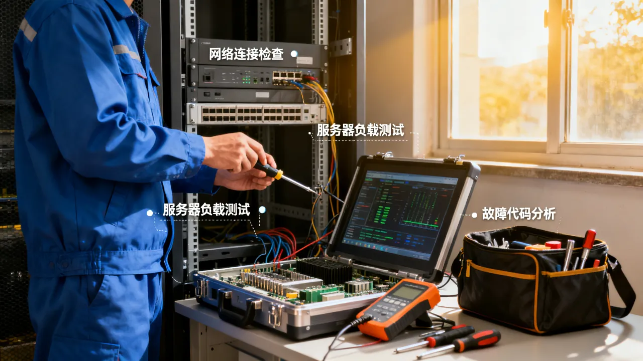 宽带小区服务器维修怎么做，宽带小区服务器维护故障排查方法是什么