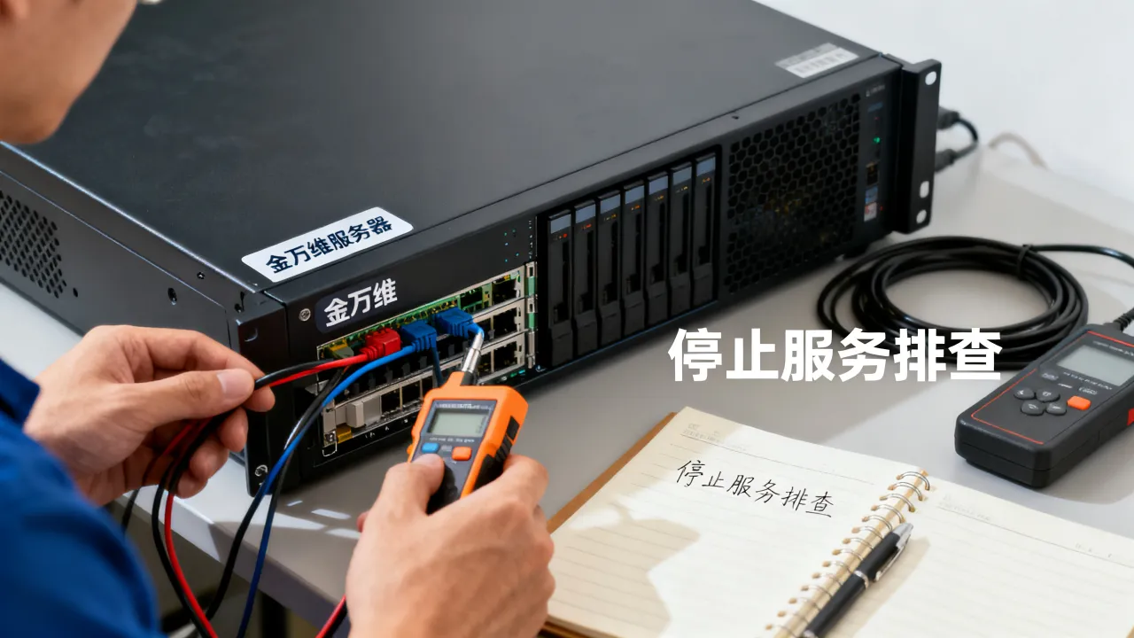 金万维服务器停止服务怎么办，金万维服务器停止服务是什么原因？
