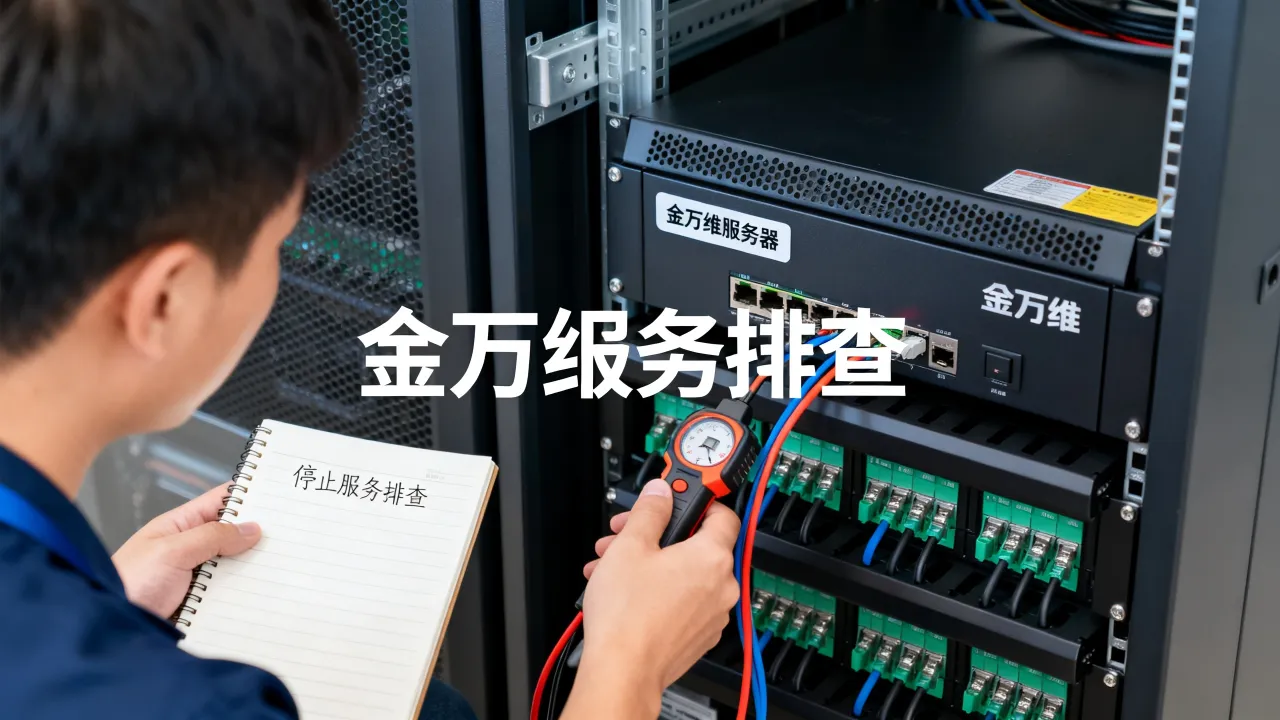 金万维服务器停止服务怎么办，金万维服务器停止服务是什么原因？