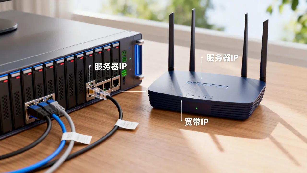 服务器IP和宽带IP有什么区别，服务器与宽带IP怎么区分