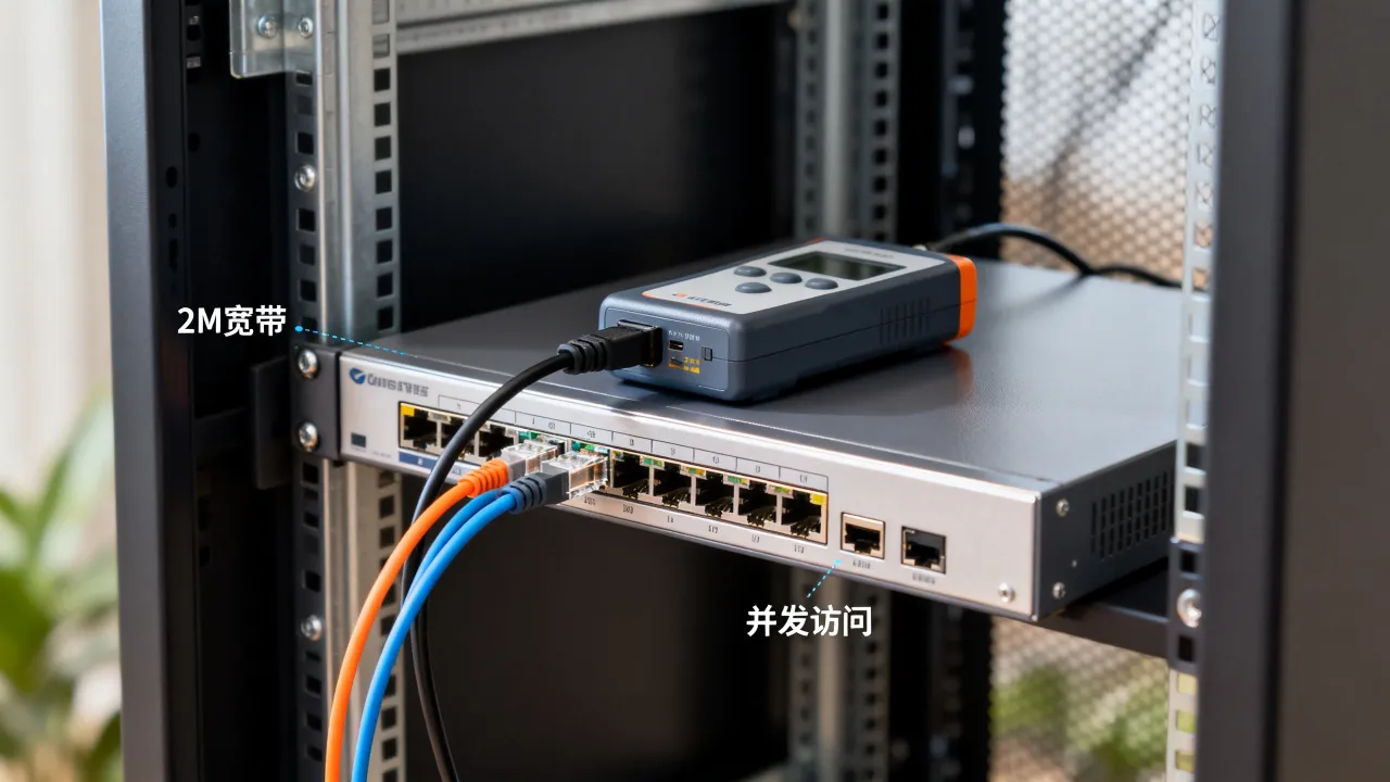 CF服务器2M宽带是否够用?,2M宽带能承受多少并发访问 CF服务器2M宽带是否够用?,2M宽带能承受多少并发访问