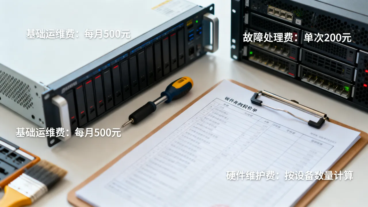 服务器运维报价单一般多少钱？企业服务器运维收费标准与费用明细