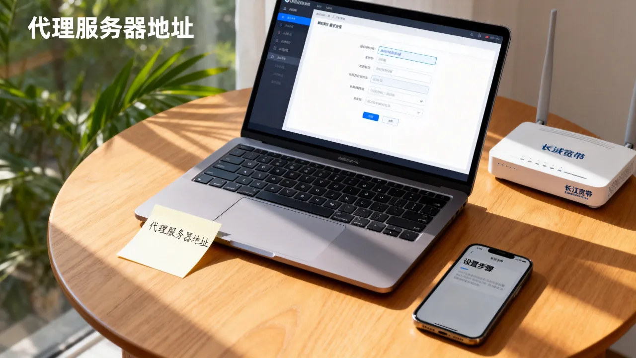长城宽带代理服务器怎么设置，代理服务器地址填什么？