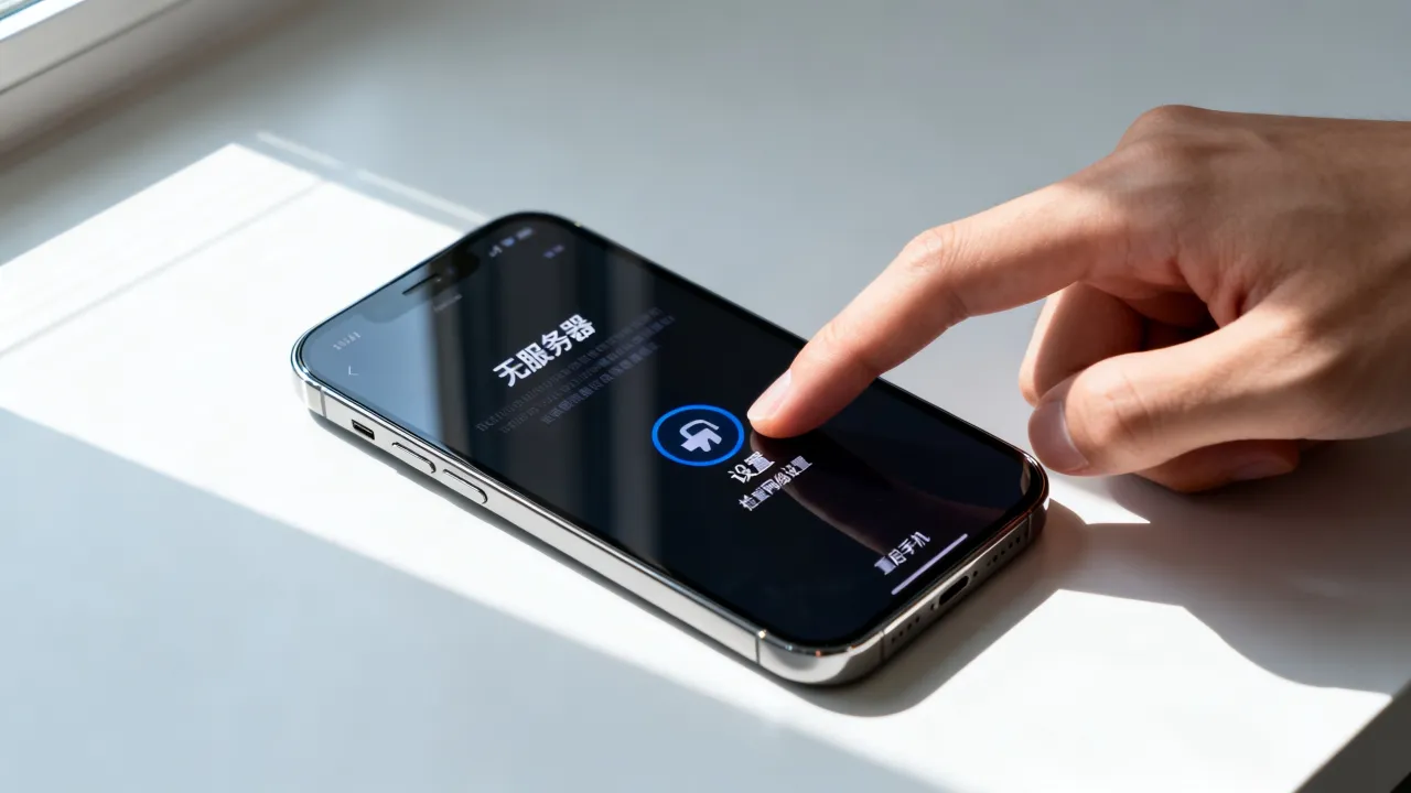 iphone为什么一直无服务器，苹果手机无服务器怎么解决？