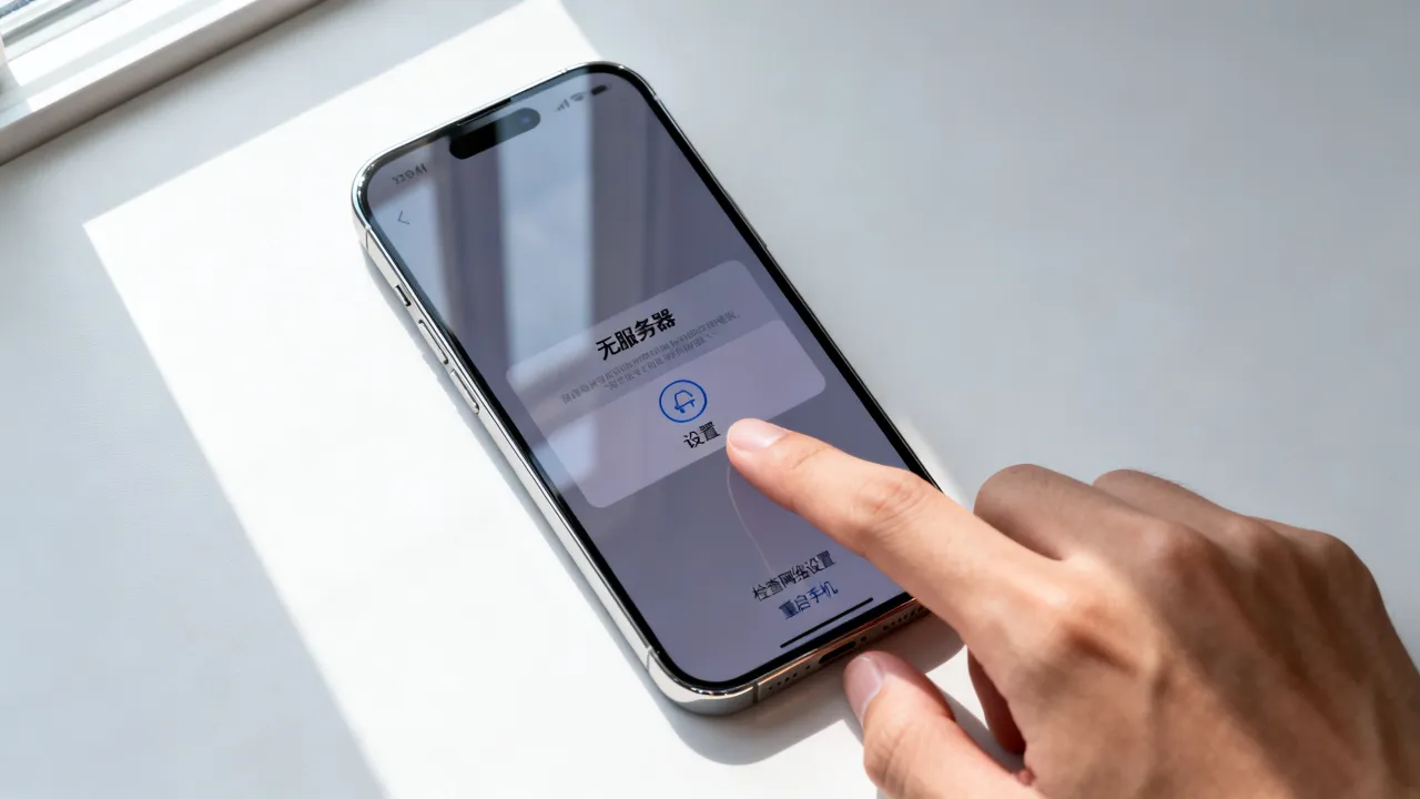 iphone为什么一直无服务器，苹果手机无服务器怎么解决？