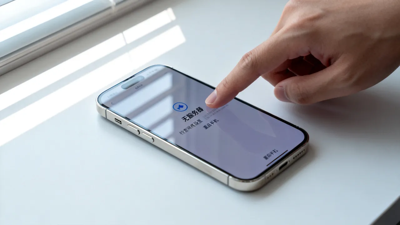 iphone为什么一直无服务器，苹果手机无服务器怎么解决？