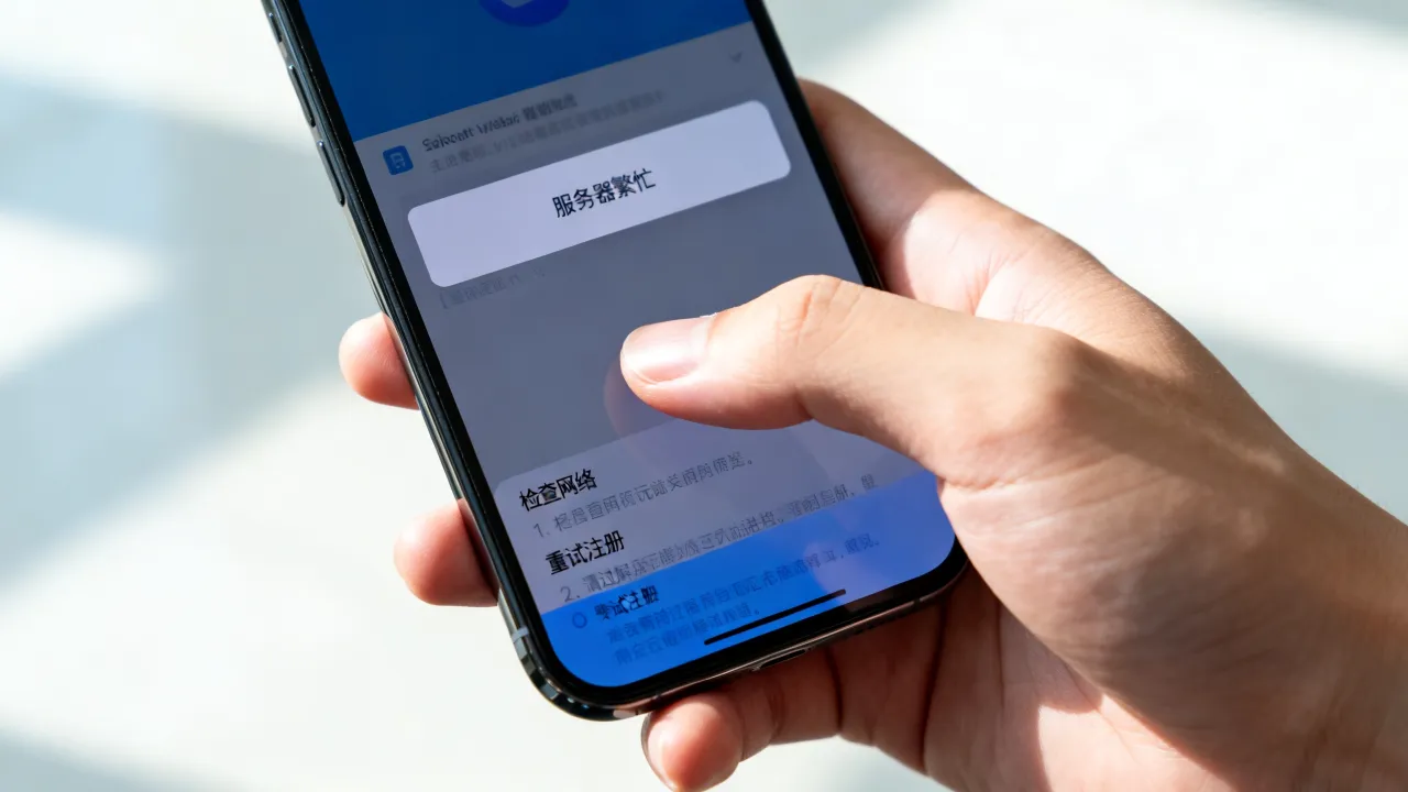 QQ注册为什么显示服务器繁忙，QQ注册服务器繁忙怎么解决？