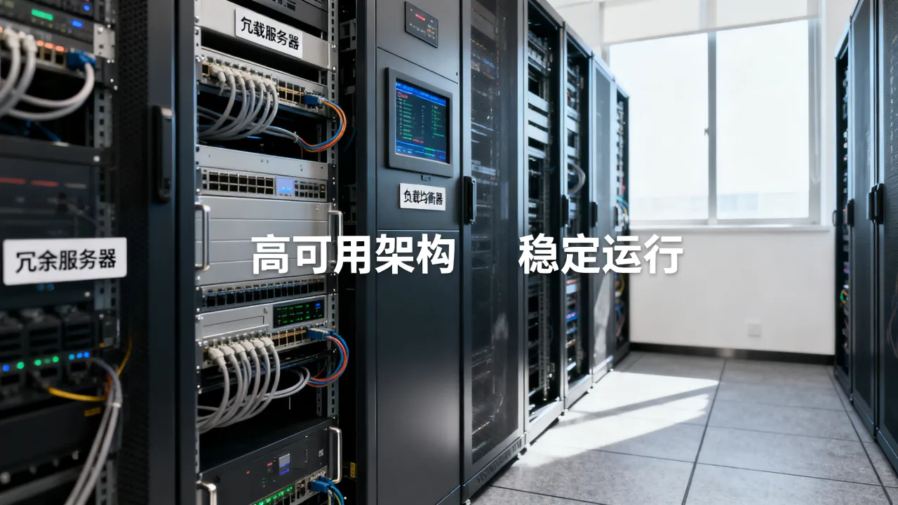 为什么服务器不会崩溃，服务器高可用架构如何保障稳定运行？