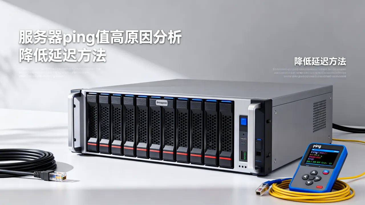服务器为什么ping比较大，怎么降低ping值延迟高