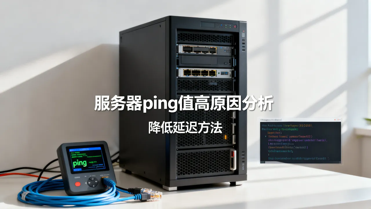 服务器为什么ping比较大，怎么降低ping值延迟高