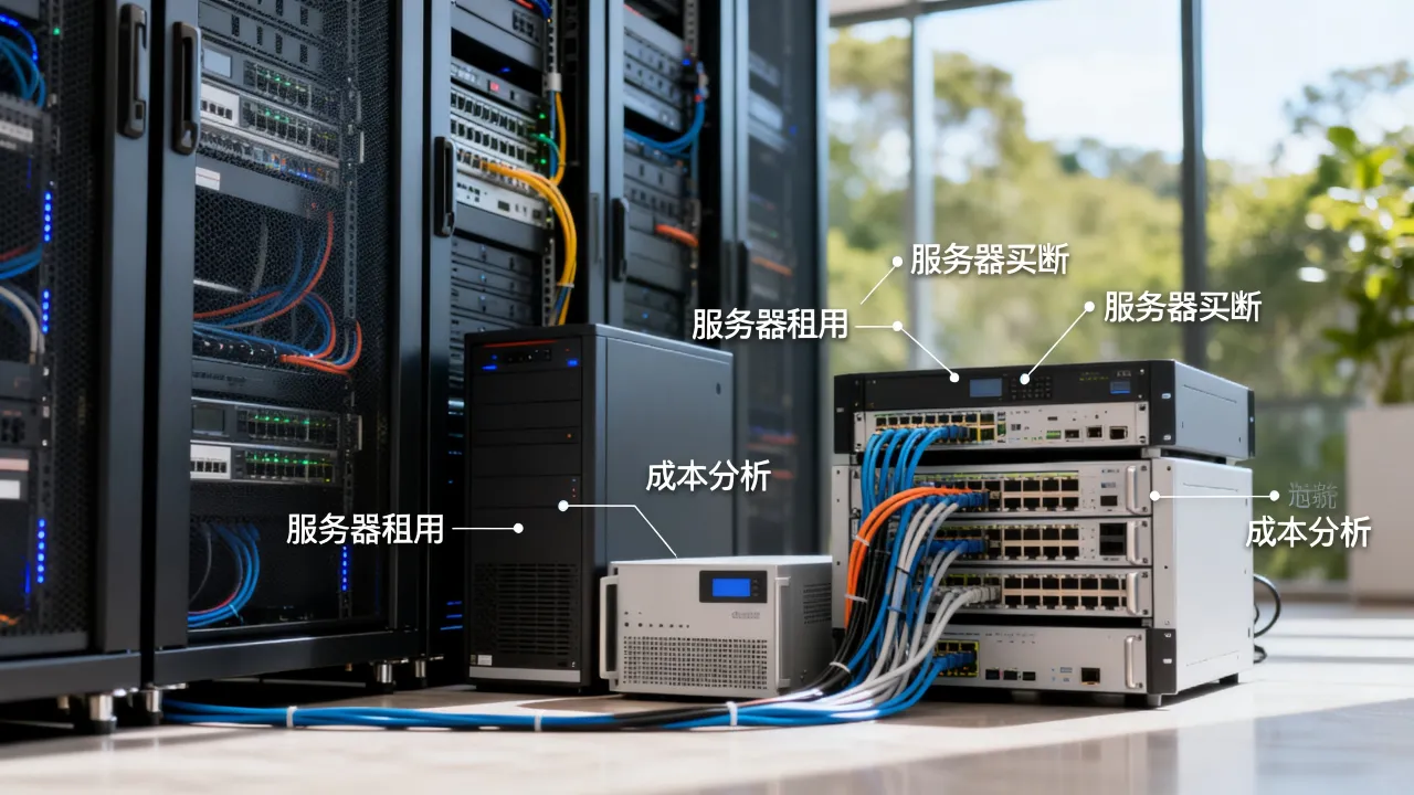 服务器为什么可以租，服务器租用和买断哪个更划算？