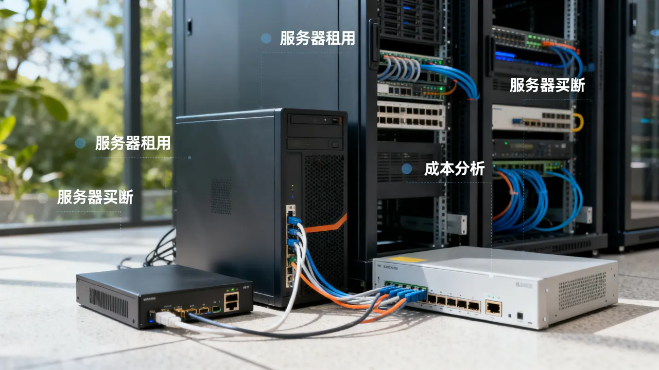 服务器为什么可以租，服务器租用和买断哪个更划算？