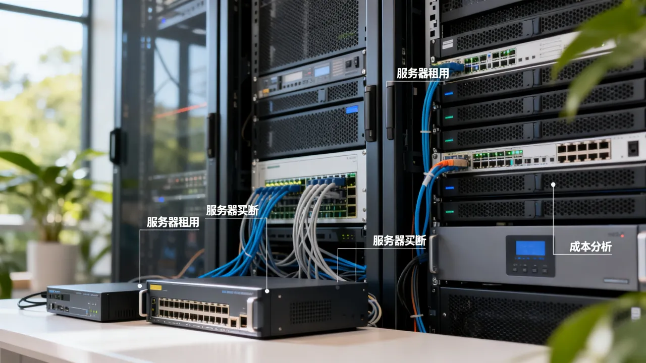 服务器为什么可以租，服务器租用和买断哪个更划算？