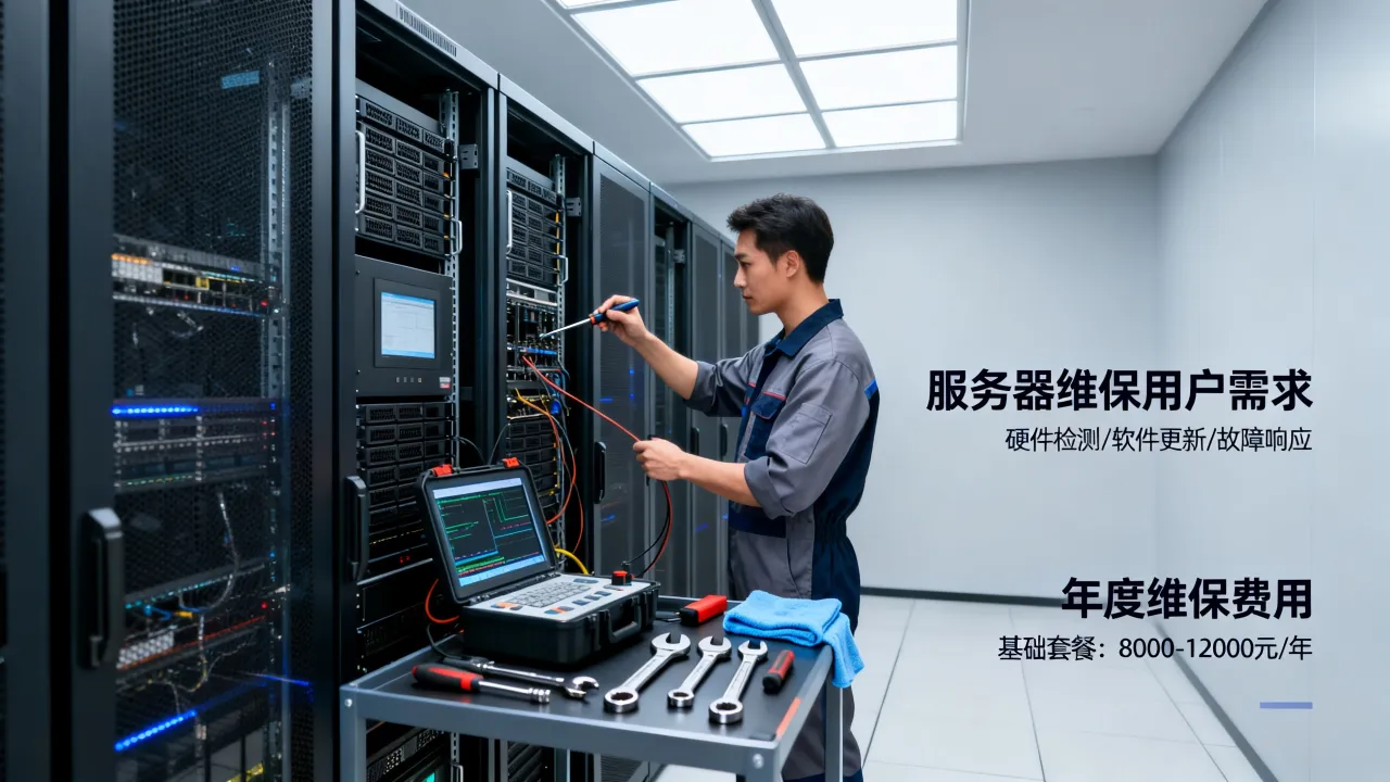 服务器维保用户需求有哪些，服务器维保多少钱一年？
