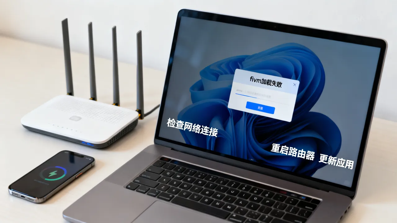 fivm为什么加载不进去服务器，加载失败怎么解决