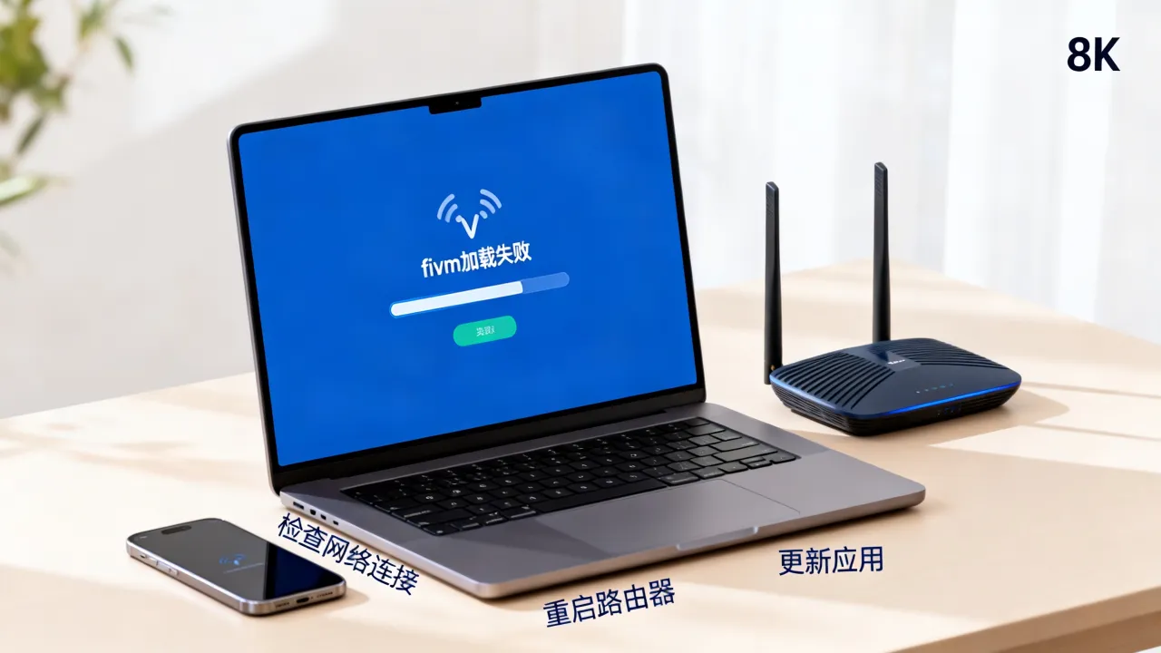 fivm为什么加载不进去服务器，加载失败怎么解决