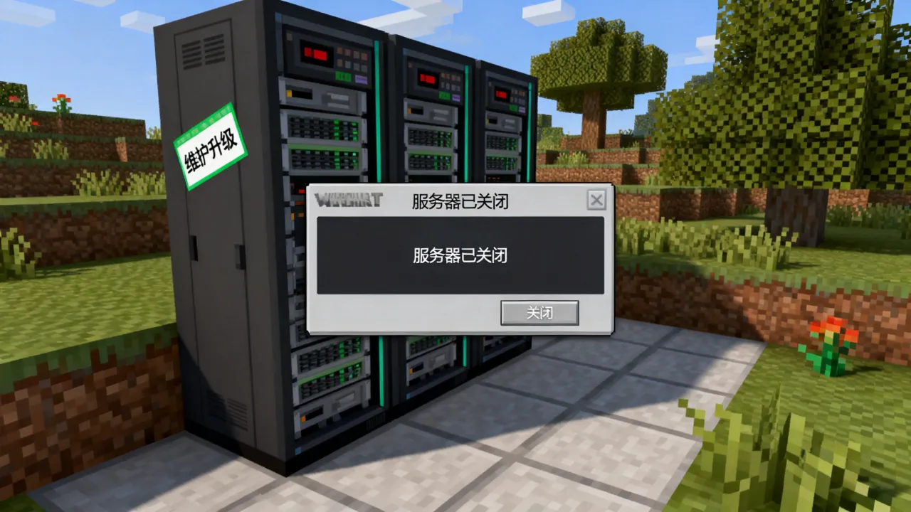 我的世界ice为什么服务器关闭?我的世界ICE服务器关闭原因