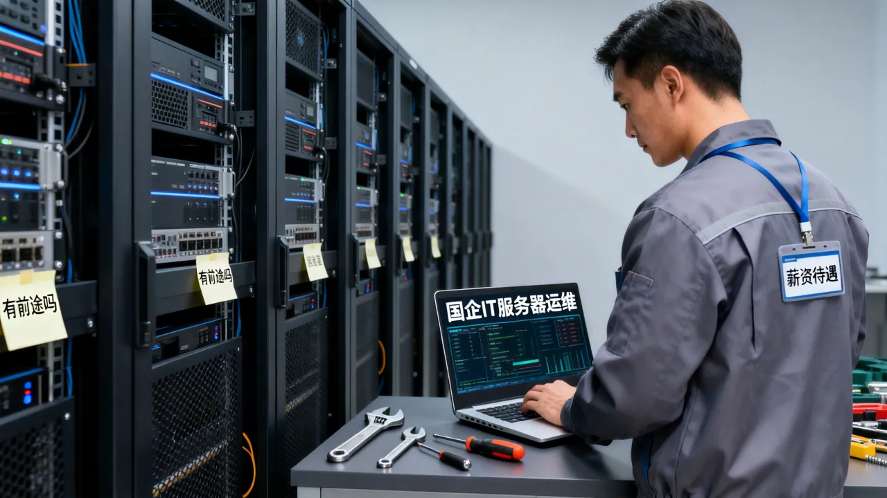 国企IT服务器运维有前途吗，薪资待遇怎么样