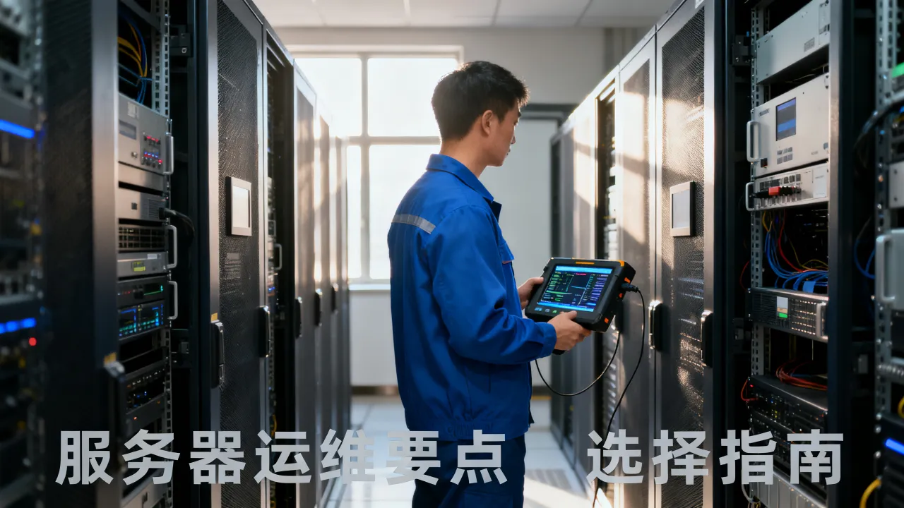 广东服务器运维哪家好，怎么选才能不踩坑？