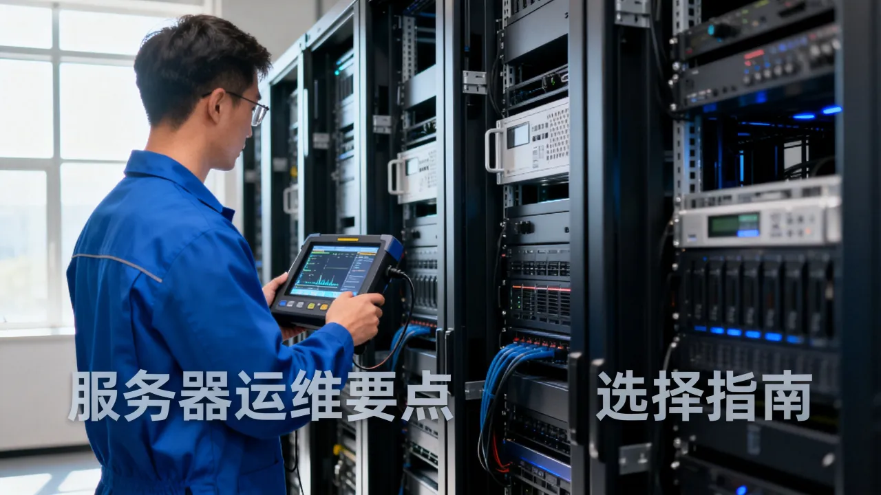 广东服务器运维哪家好，怎么选才能不踩坑？