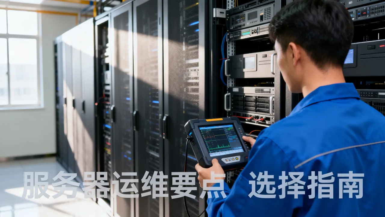 广东服务器运维哪家好，怎么选才能不踩坑？
