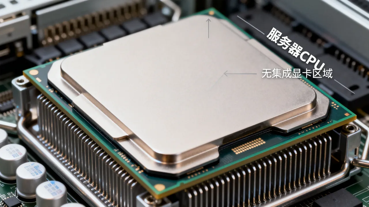 服务器CPU为什么不带显示，服务器CPU为什么没有集成显卡？