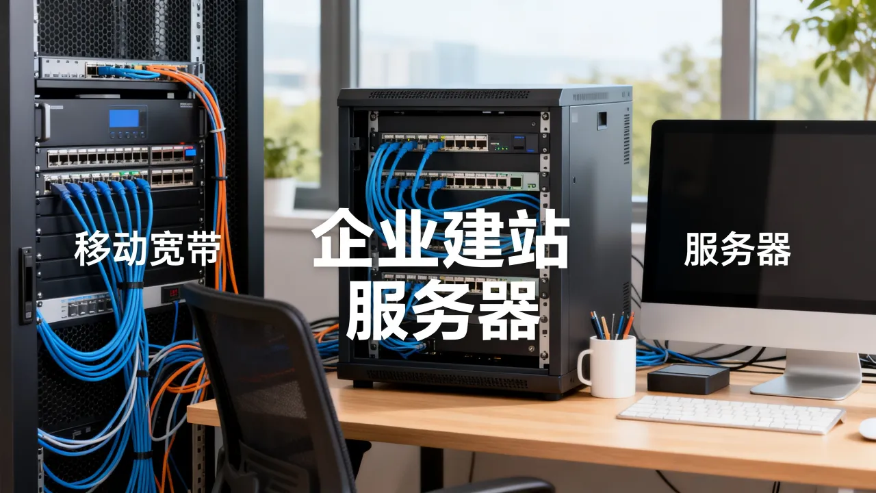 移动宽带有服务器没，企业建站用移动宽带够用吗？