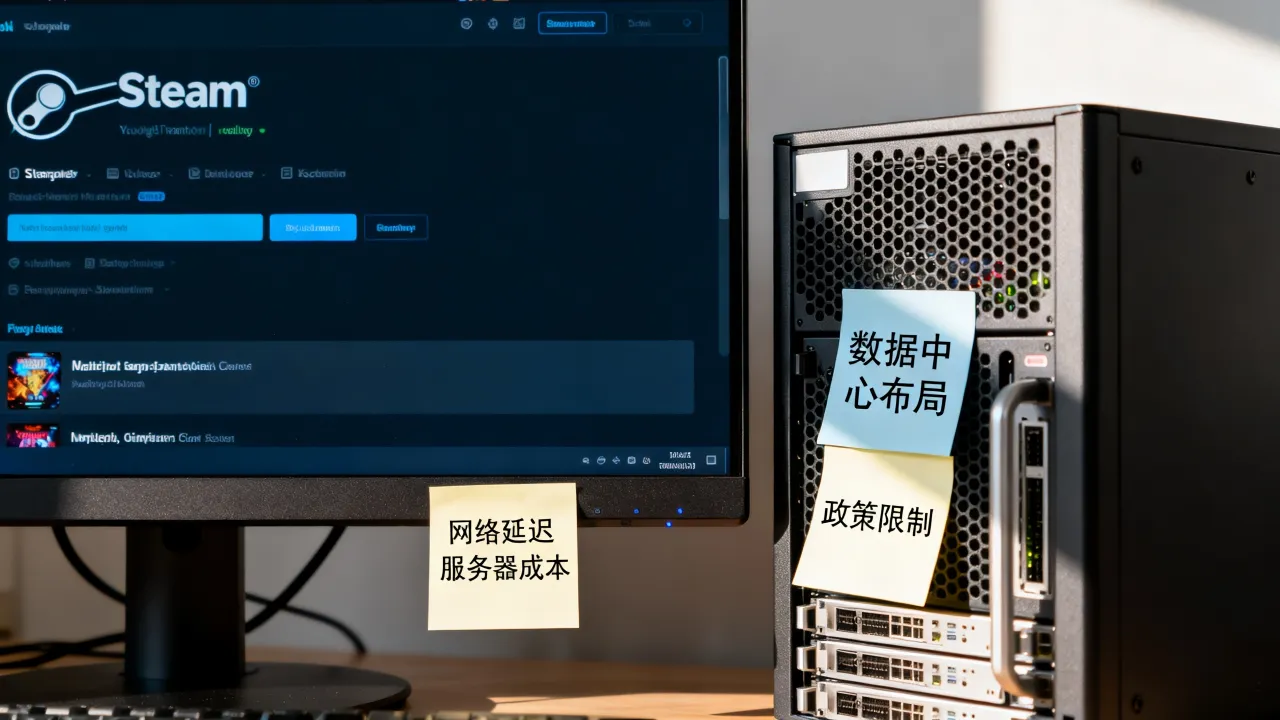 Steam为什么不在中国建服务器？知乎原因是什么