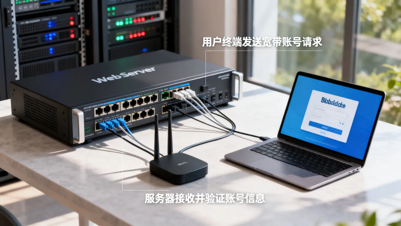 Web服务器如何获取用户宽带账号，服务器怎么获取宽带账号？