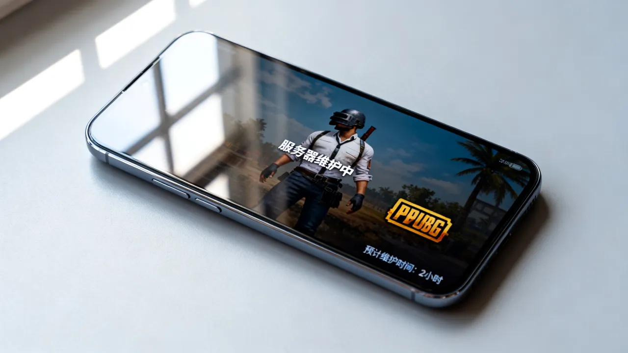 PUBG为什么显示服务器维护，绝地求生服务器维护多久能进？