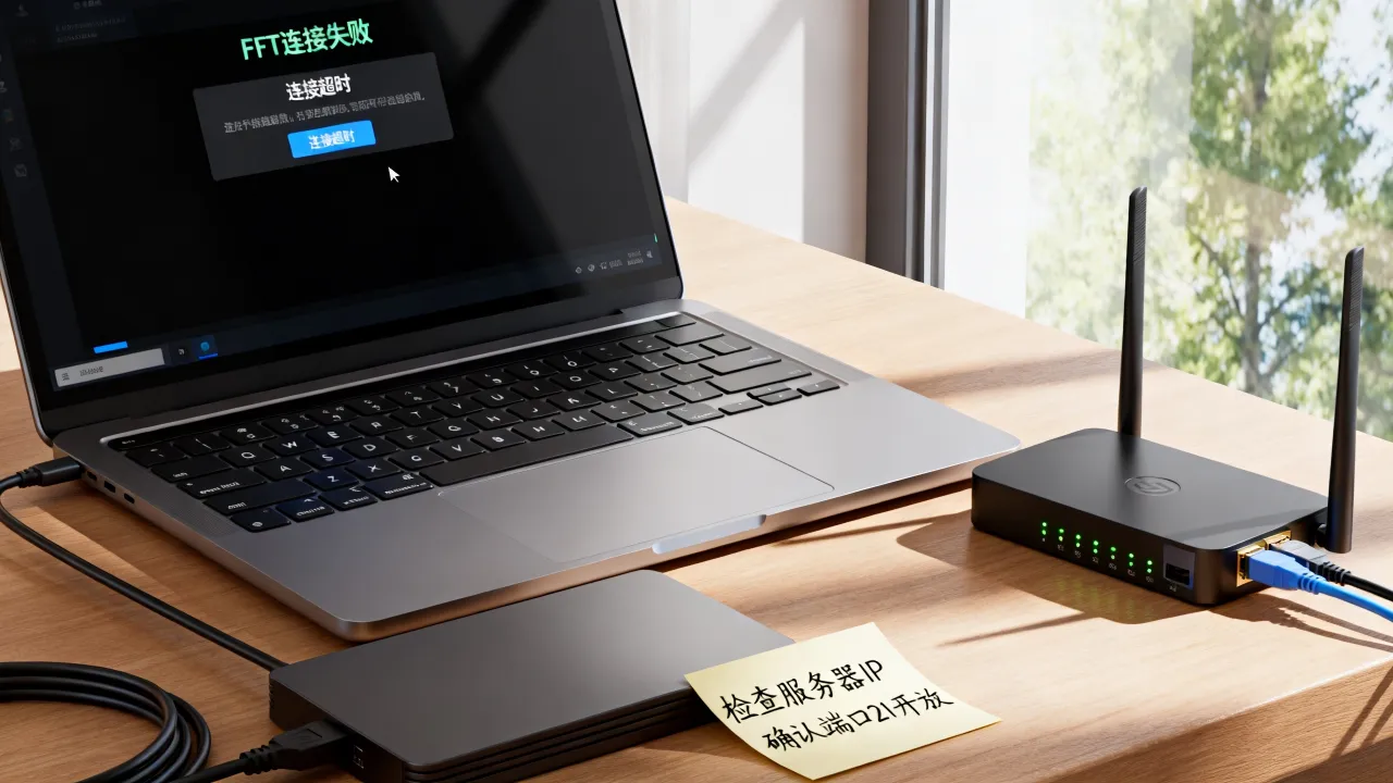 为什么我的ftp服务器上不去，ftp连接失败怎么解决
