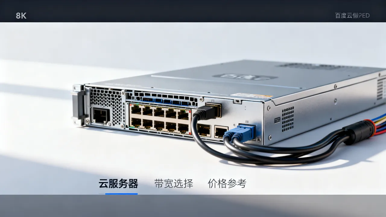 百度云服务器宽带怎么选？百度云服务器带宽价格多少钱一年