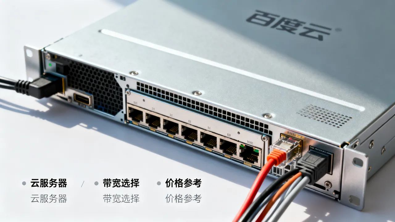 百度云服务器宽带怎么选？百度云服务器带宽价格多少钱一年