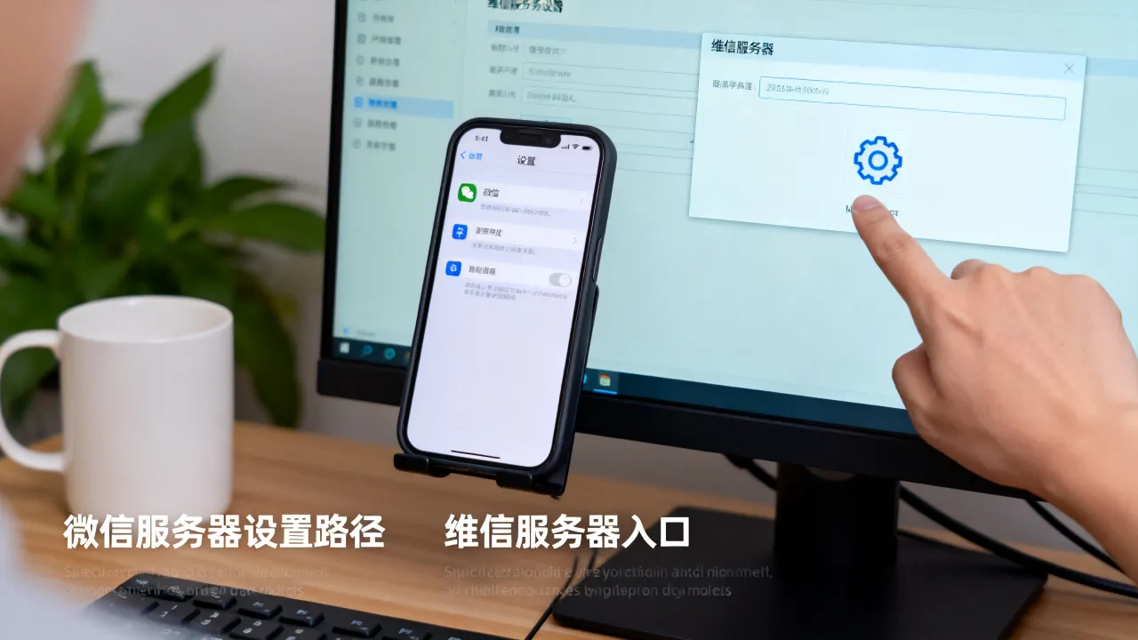 维信服务器在哪里打开，微信服务器设置在哪里找？