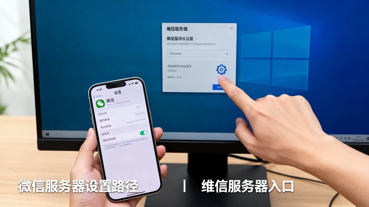 维信服务器在哪里打开，微信服务器设置在哪里找？