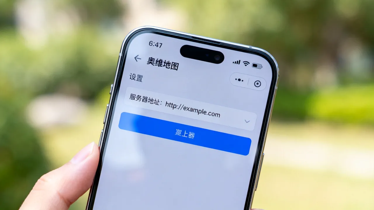 奥维地图的服务器地址是什么，奥维地图服务器地址怎么填