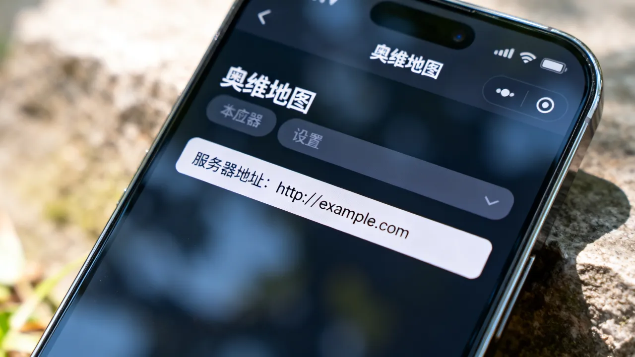 奥维地图的服务器地址是什么，奥维地图服务器地址怎么填
