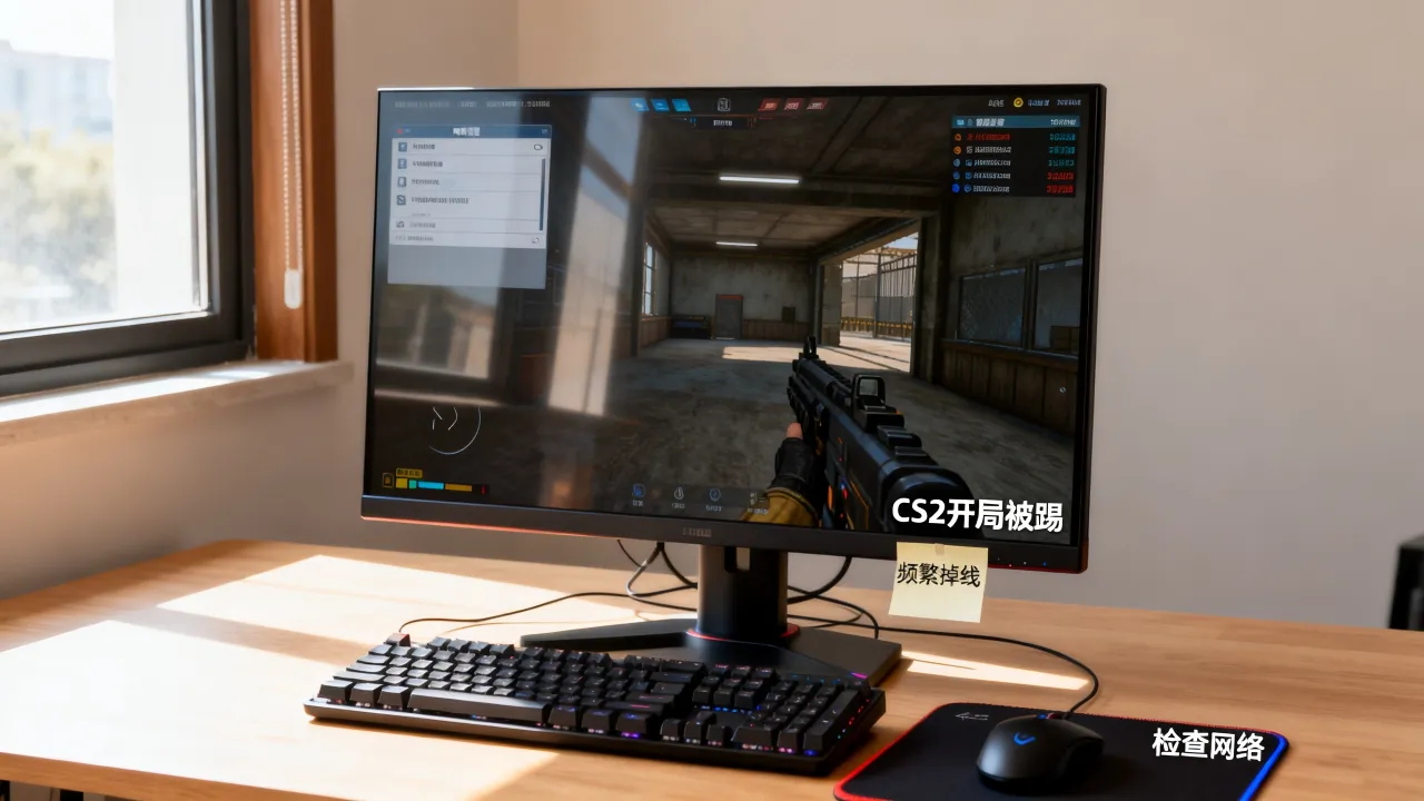 为什么cs2开局就被服务器踢出，频繁掉线怎么办