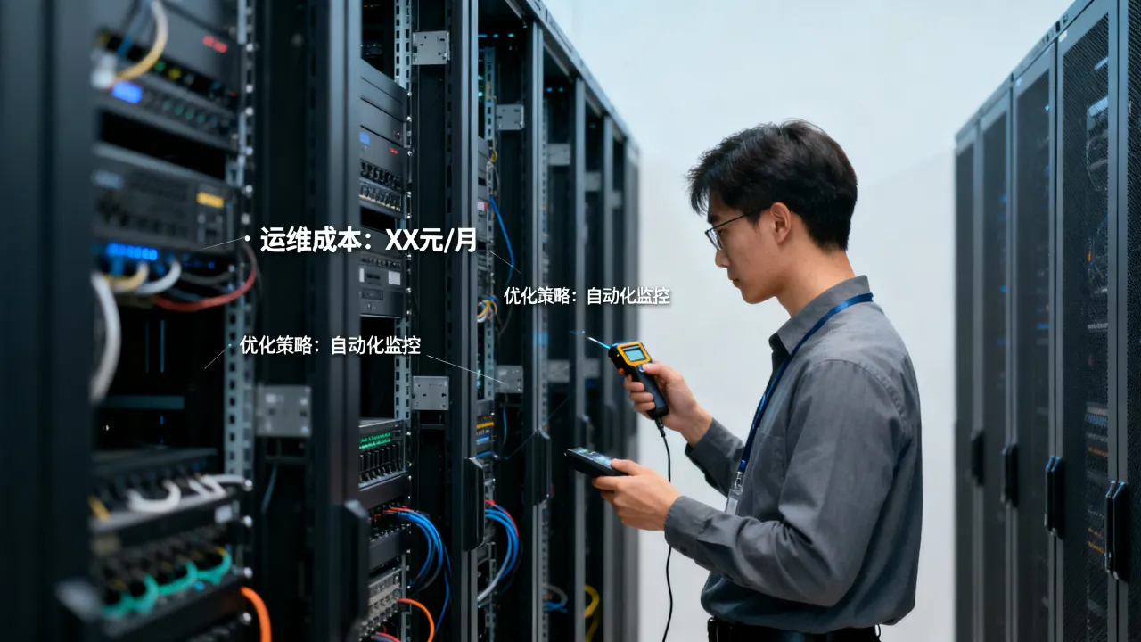 服务器养护运维成本一般是多少，怎么降低费用？
