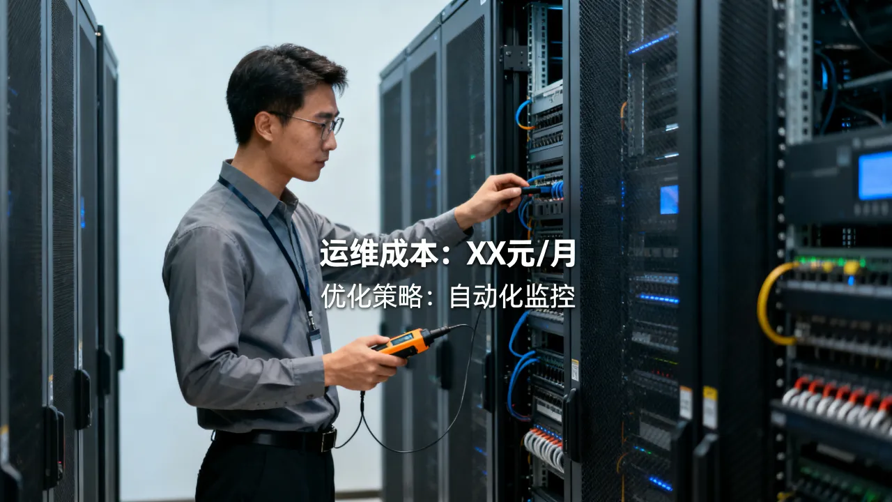 服务器养护运维成本一般是多少，怎么降低费用？