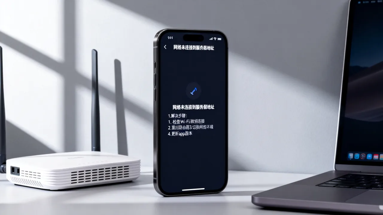 app为什么网络没有连接到服务器地址，如何解决
