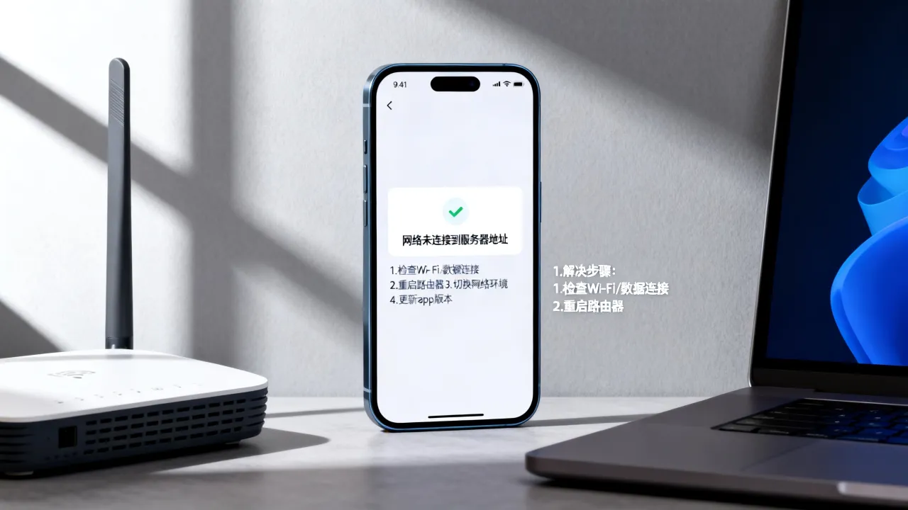 app为什么网络没有连接到服务器地址，如何解决