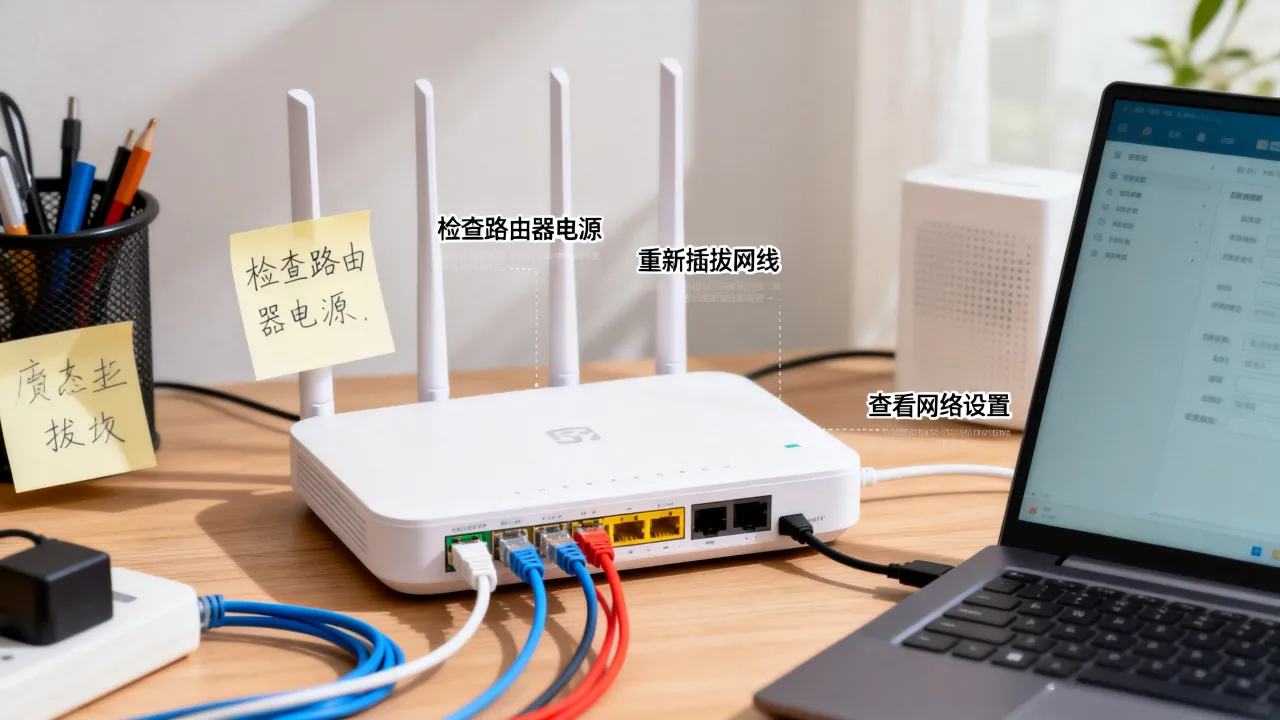 宽带登录服务器已断开怎么办？重新连接失败如何解决，宽带连接断开故障排查方法