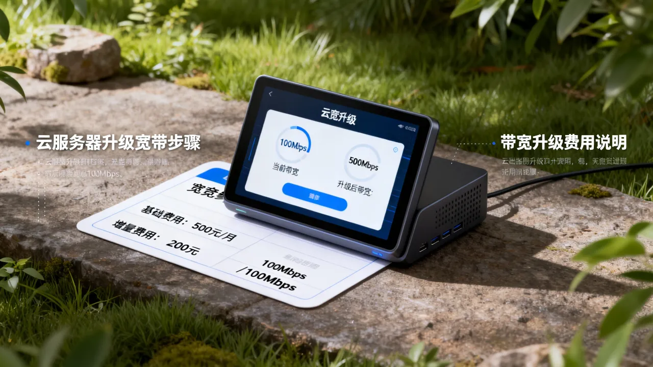 云服务器怎么升级宽带，云服务器升级带宽要多少钱？