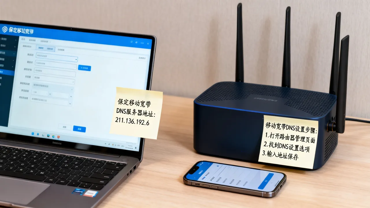 保定移动宽带DNS服务器地址是多少,移动宽带DNS怎么设置? 保定移动宽带DNS服务器地址是多少,移动宽带DNS怎么设置?