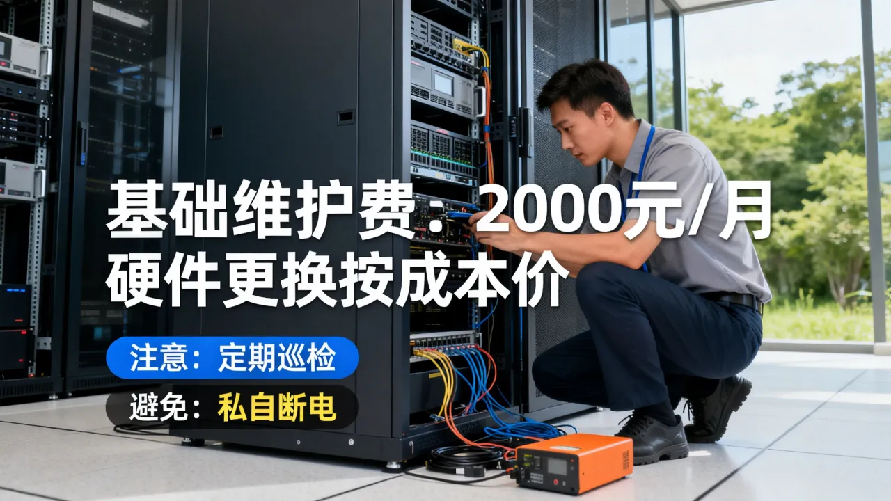 本溪服务器维保一般怎么收费?,有哪些注意事项?