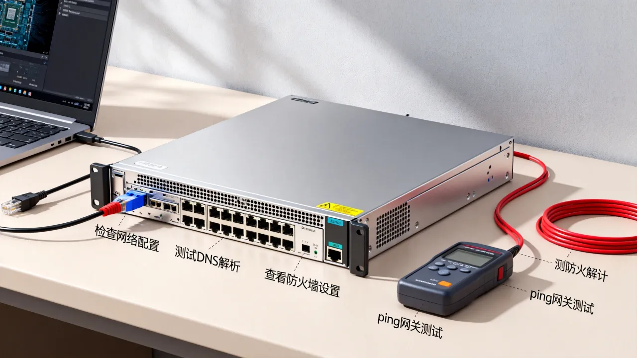 服务器ping外网为什么不通，ping不通外网怎么排查解决