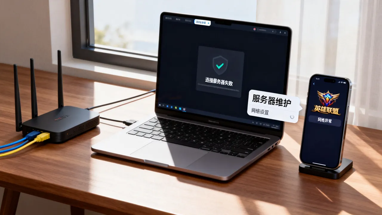 为什么LOL连接服务器进不去游戏，LOL进不去游戏怎么办？