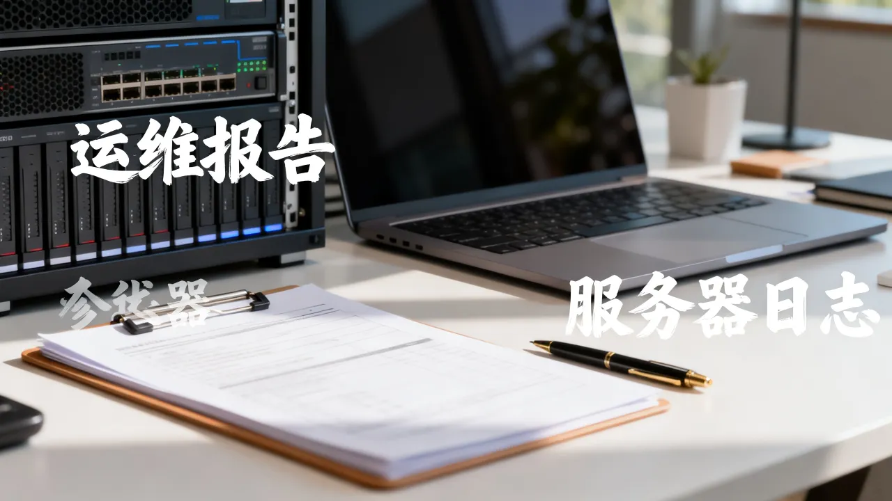 网站服务器运维报告如何编写？运维报告模板与优化技巧