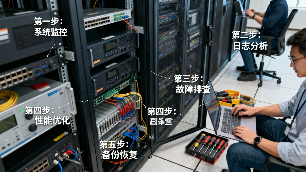 服务器在线运维怎么做，新手必看的五大关键步骤是什么？